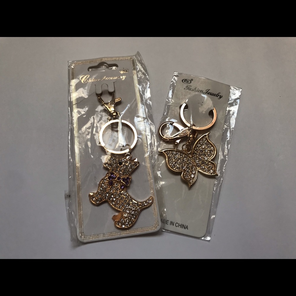 Golden Animal Keychains!